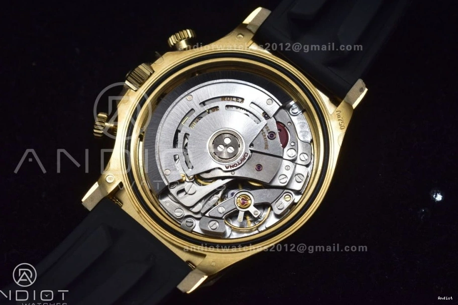 Daytona 116518 Diamonds Edition Rubber Dial 1:1 Black Strap Oysterflex SA4130 Clean on Best V2 0516